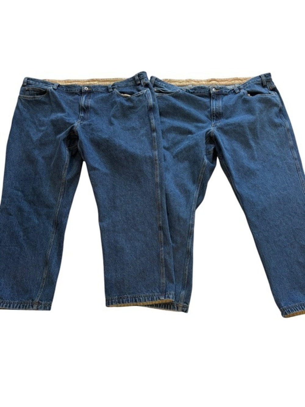 Duluth Trading Co Men's Relaxed Jeans in Classic Blue Denim Lot of 2